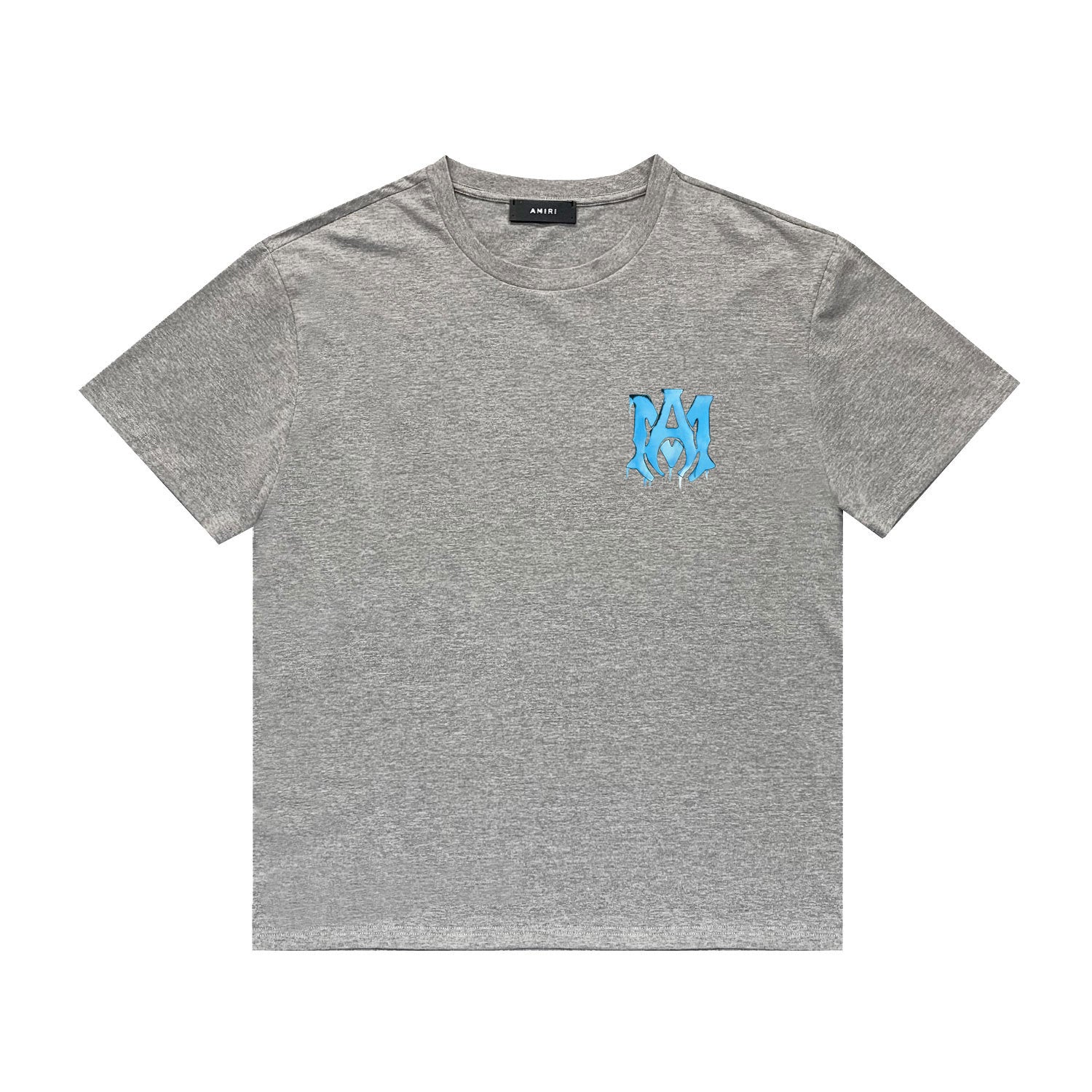 Amiri T Shirt Color Printed Casual round Neck Short Sleeve T-shirt