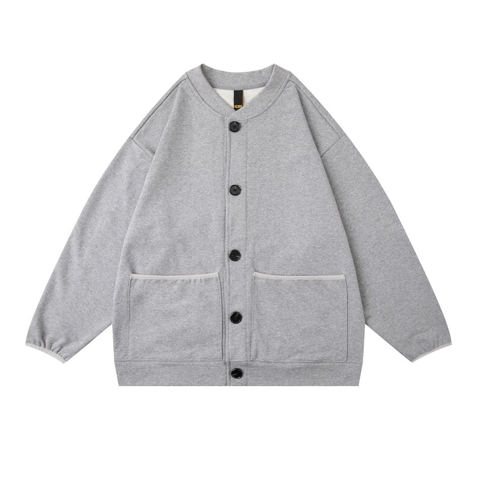Unisex Jacket Autumn Cardigan Vintage Coat Men's Loose Top