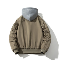 Mens Vintage Jackets vintage baseball jacket padded bomber jacket