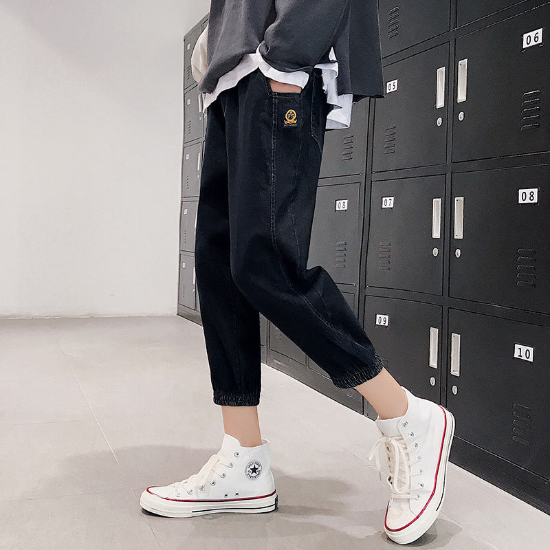 Men Jeans Loose Trousers