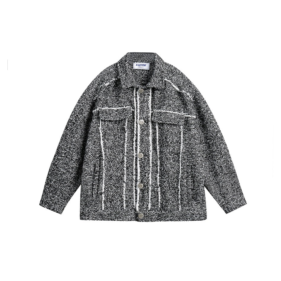 Unisex Jacket Vintage Jacket Loose Lapels Coat