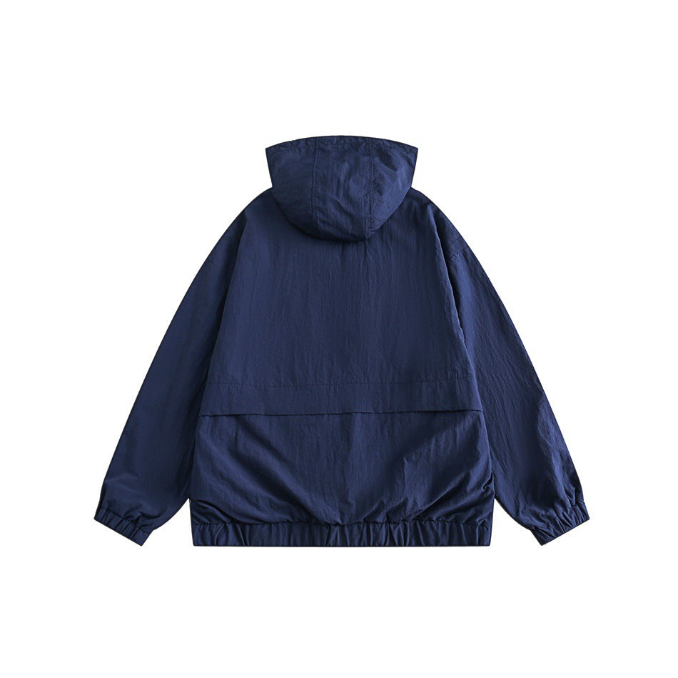 Unisex Jacket Big Pocket Jacket Hooded Jacket