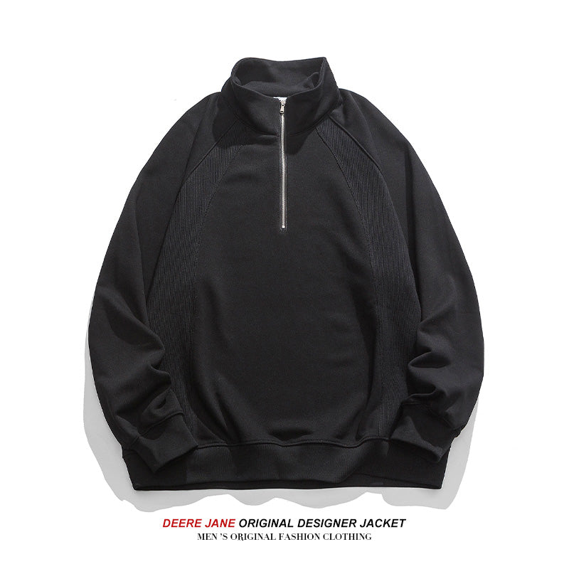 Men Pullover Hoodie Spring Sweater Male Loose Versatile Casual Top