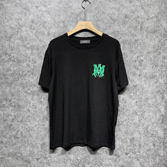 Amiri T Shirt Parrot Printing Casual Round Neck