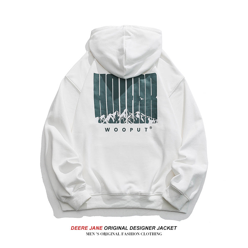 Men Pullover Hoodie Spring Sweater Men's Loose All-Matching Couple Style Casual