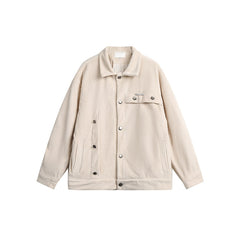 Unisex Jacket Autumn Vintage Loose Lapels Jacket Men's and Women's Tops Coat