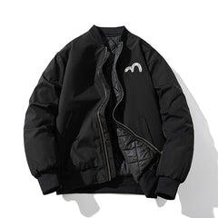 Men Vintage Jackets Baseball Jacket Flight Suit Autumn Embroidered Jacket Cotton Top