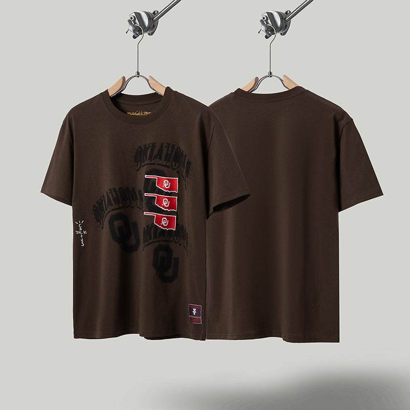 Travis Scott T-Shirt TRAVIS SCOTT Short Sleeve Summer KAWST