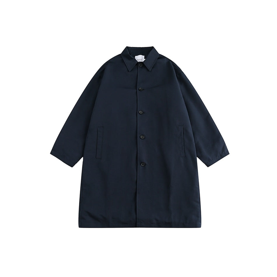 Unisex Jacket Retro Workwear Loose Top Coat
