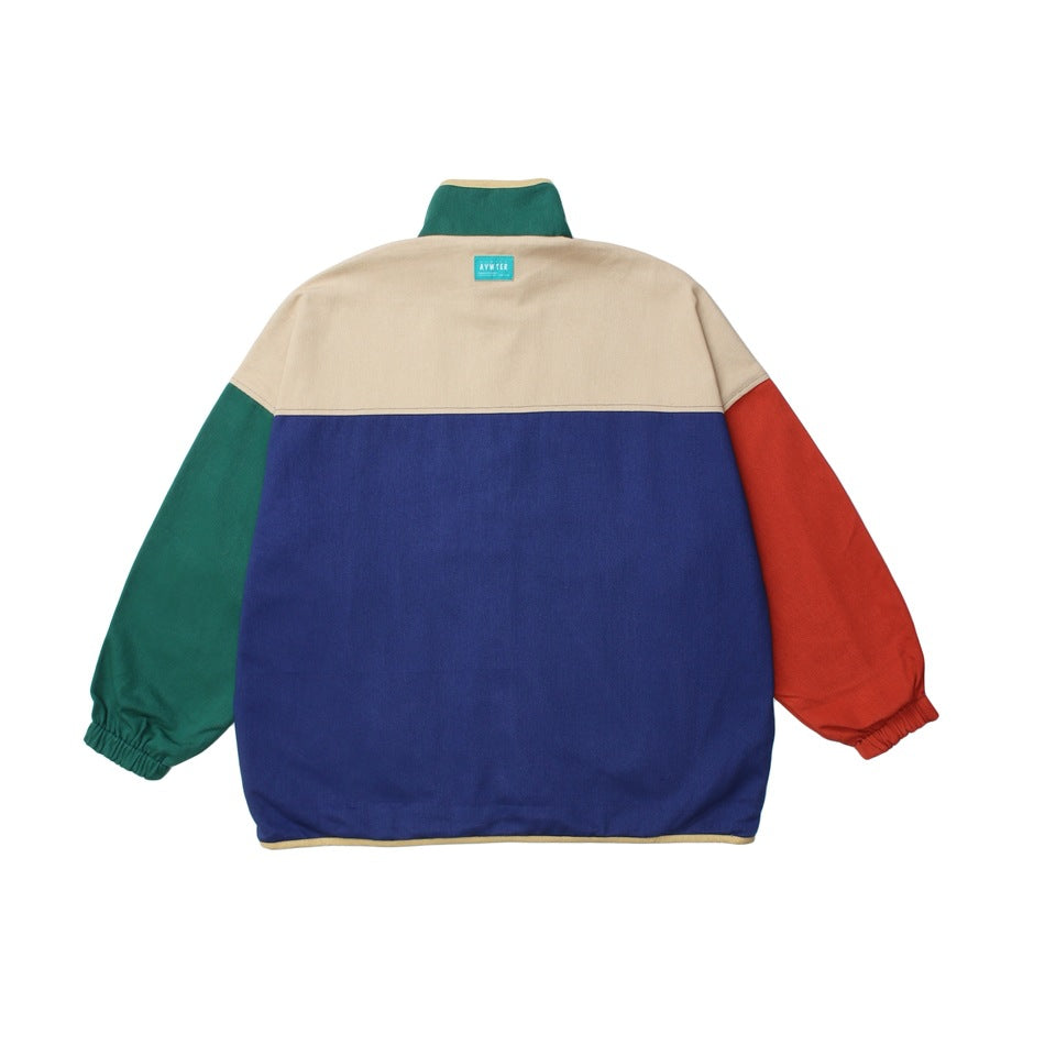 Unisex Jacket Vintage Loose Jacket Double-Sided Stand Collar Coat