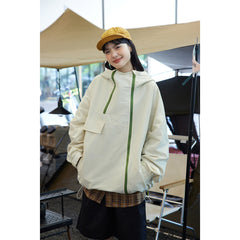 Unisex Jacket Shell Jacket Jacket Hooded Coat