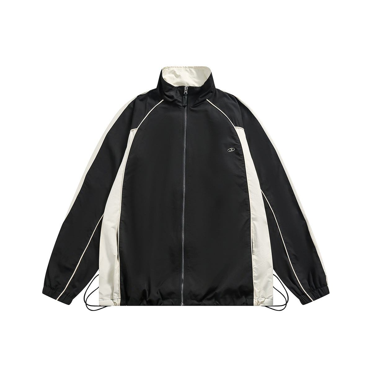 Unisex Jacket Casual Retro Sports Jacket Spring and Autumn Loose Lapel Jacket