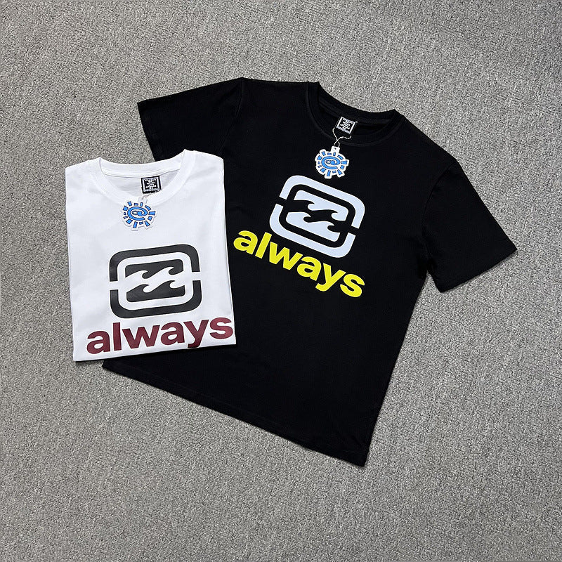 ADWYSD Always Do What You Should Do T Shirts Short Sleeve T-Shirts Hip Hop