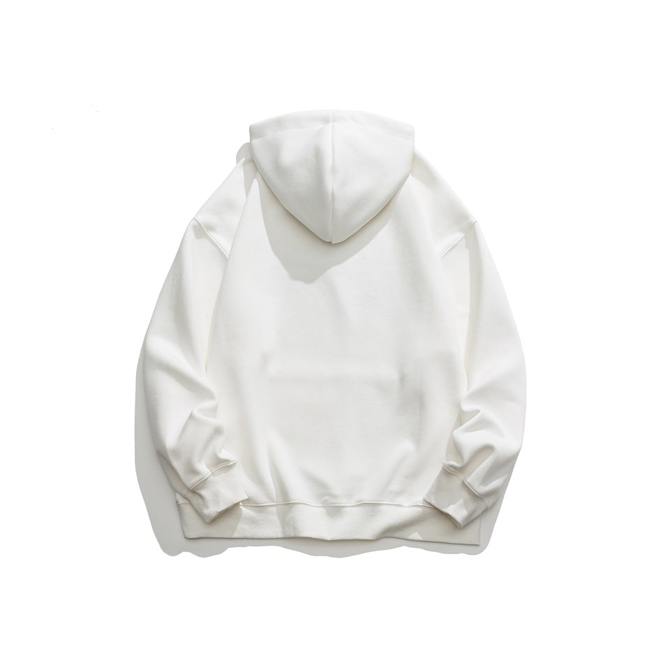 Unisex Jacket Retro Hooded Sweater Loose Spring and Autumn Coat