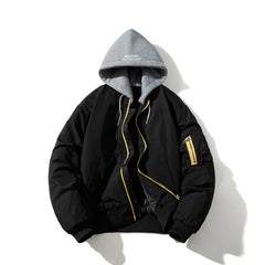 Mens Vintage Jackets vintage baseball jacket padded bomber jacket