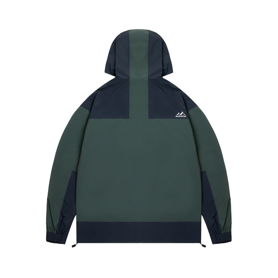 Unisex Jacket Hooded Jacket Coat Loose Jacket