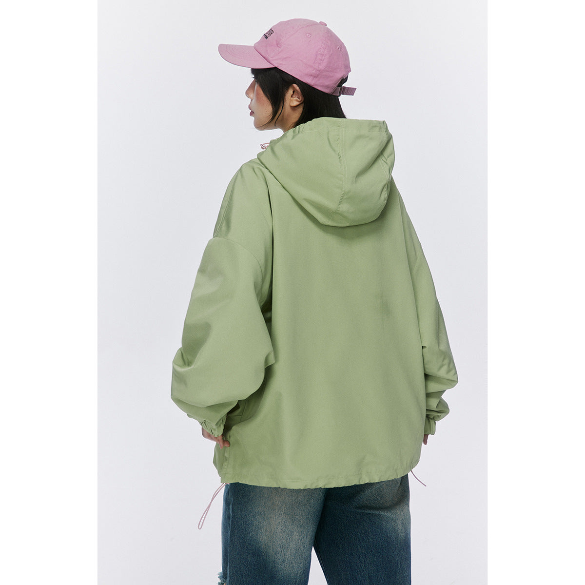 Unisex Jacket Zipper Mechanical Style Outdoor Jacket Coat Hooded Jacket