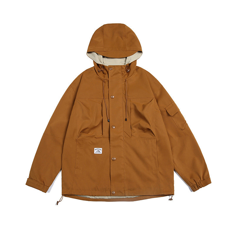 Unisex Jacket Shell Jacket Men's and Women's Coats Mechanical Style Jacket