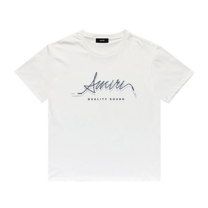 Amiri T Shirt Printed Round Neck