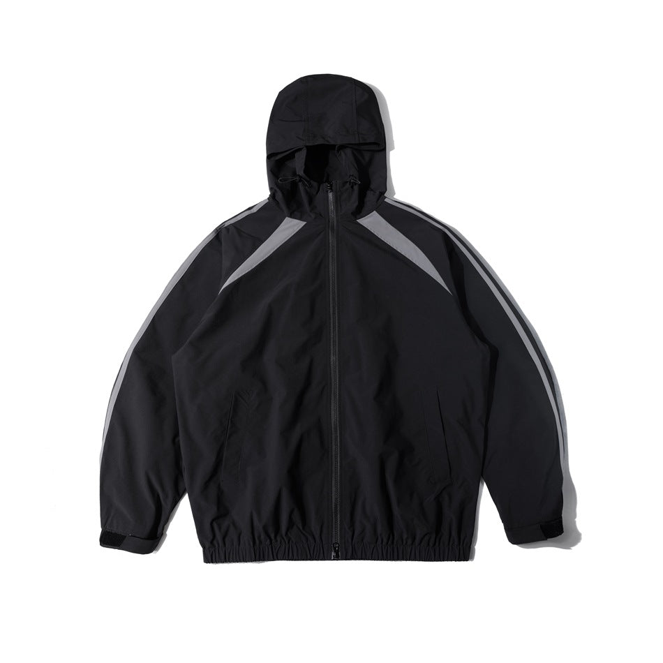 Unisex Jacket Shell Jacket Men's and Women's Same Couple Jacket Spring and Autumn