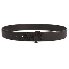 Amiri Belt Cross-border Popular Men's Belt Smooth  Neutral belt casual with jeans shipped with boxBuckle Letter Belt Youth Plaid Belt Trendy Casual Belt