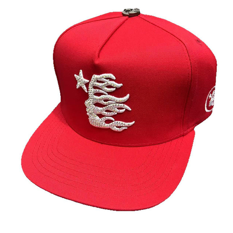 Hellstar Hat Embroidery Hot Diamond Hat Sun Hat