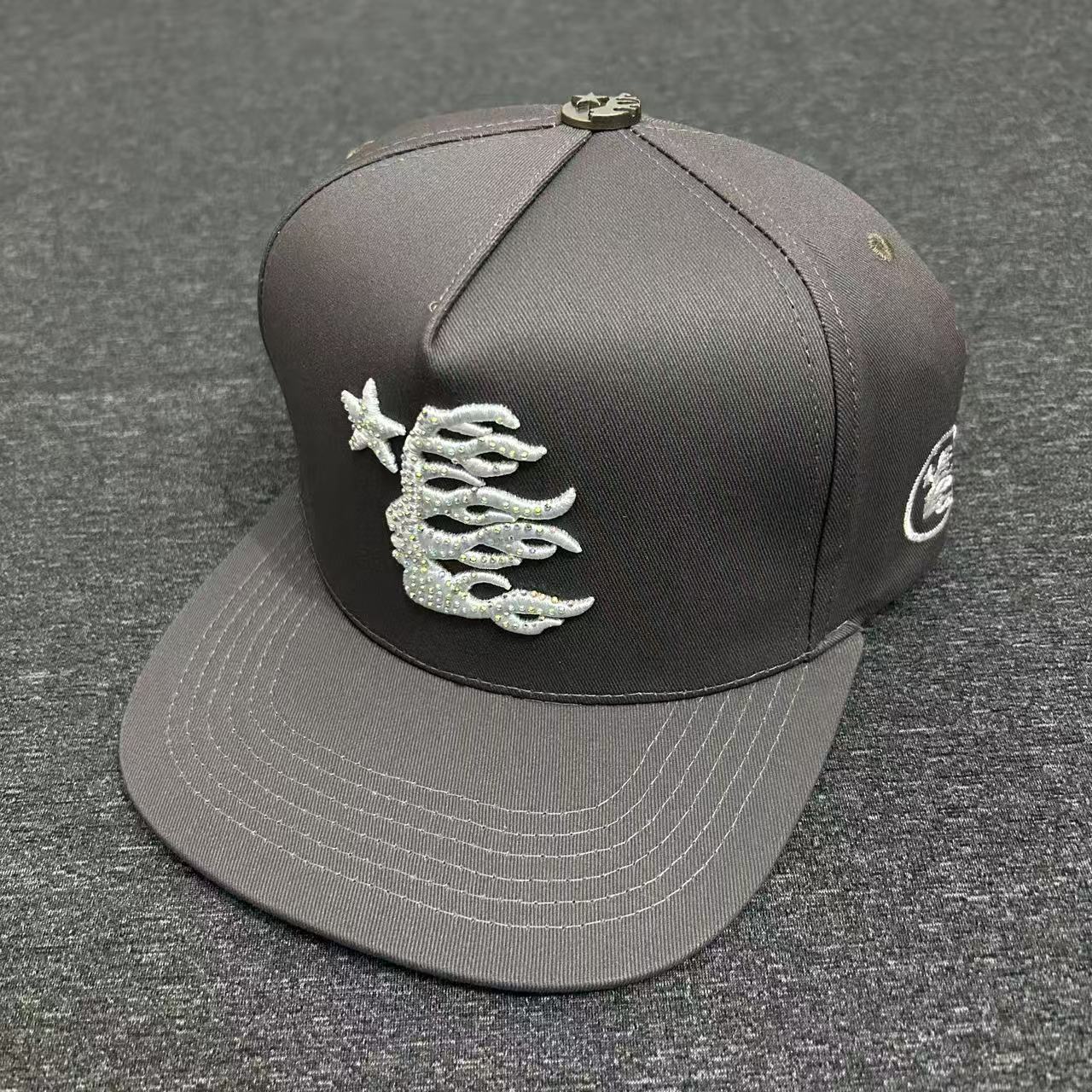 Hellstar Hat Embroidery Hot Diamond Hat Sun Hat