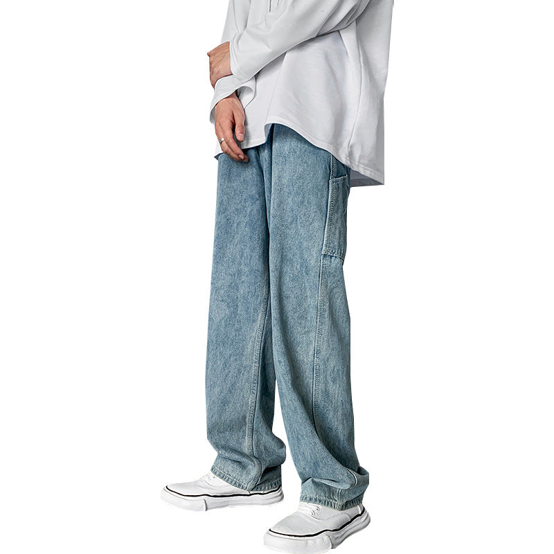 Men Jeans Hip Hop Hiphop Fall Winter Overalls