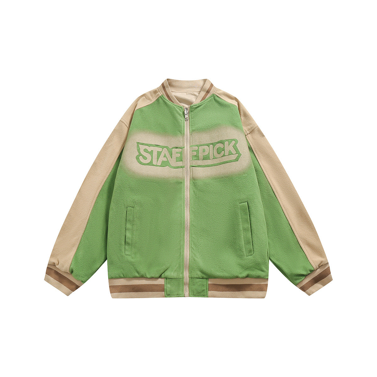 Unisex Jacket Loose Baseball Clothing Jacket Men's and Women's Casual Retro Jacket