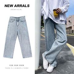 Men Jeans Spring and Autumn Trousers Baggy Pants