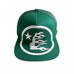 Hellstar Hat Embroidered Baseball Cap Sun Hat Flat Edge Cap