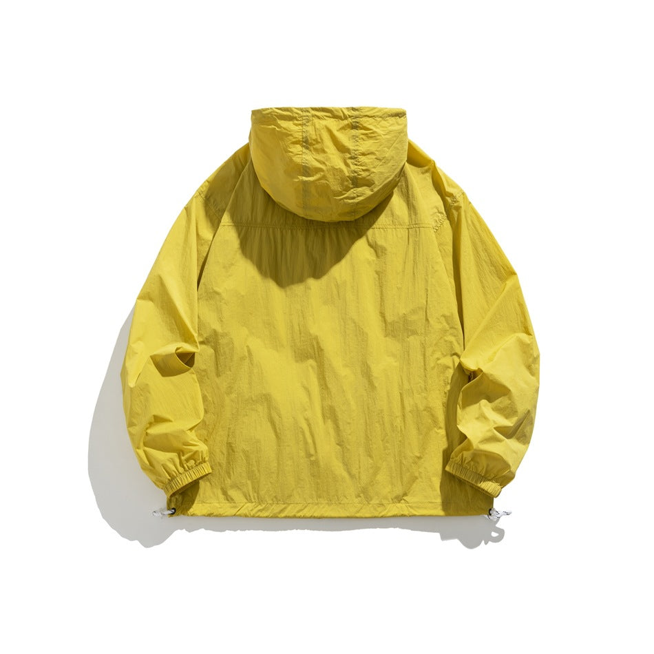 Unisex Jacket Summer Sun Protective Clothes Men's Thin Jacket Uv Protection Jacket