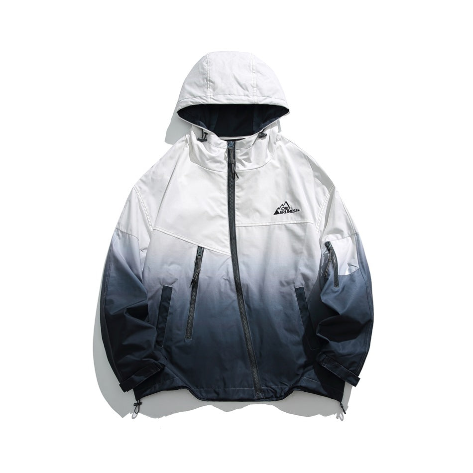 Unisex Jacket Casual Hooded Coat Men's and Women's Same Shell Jacket Jacket