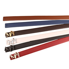Amiri Belt Cross-border Popular Men's Belt Smooth  Neutral belt casual with jeans shipped with boxBuckle Letter Belt Youth Plaid Belt Trendy Casual Belt
