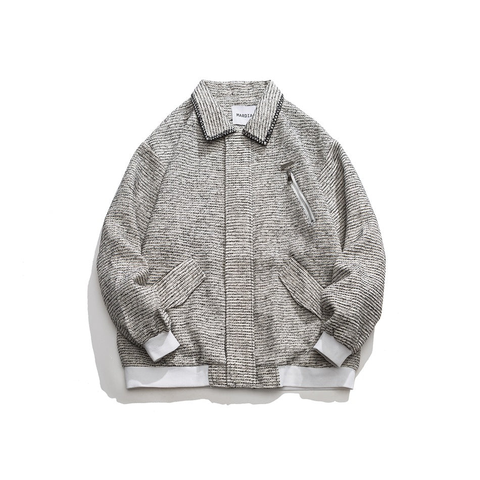 Unisex Jacket Loose Lapels Jacket Men's and Women's Tops Spring and Autumn Coat