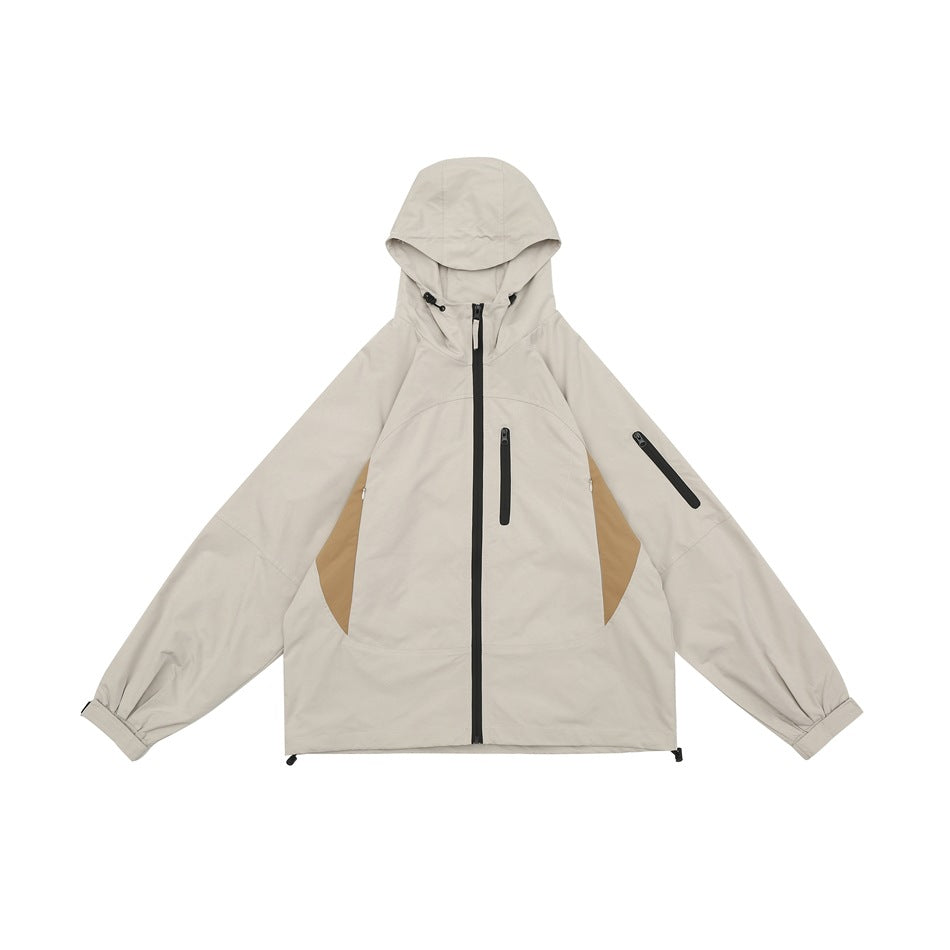 Unisex Jacket Vintage Multicolor Jacket Shell Jacket Men's Women's Hoodie Coat