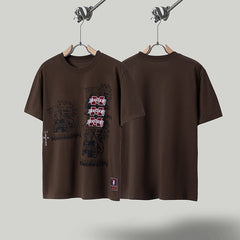 Travis Scott T-Shirt TRAVIS SCOTT Short Sleeve Summer KAWS Hip Hop T-Shirt