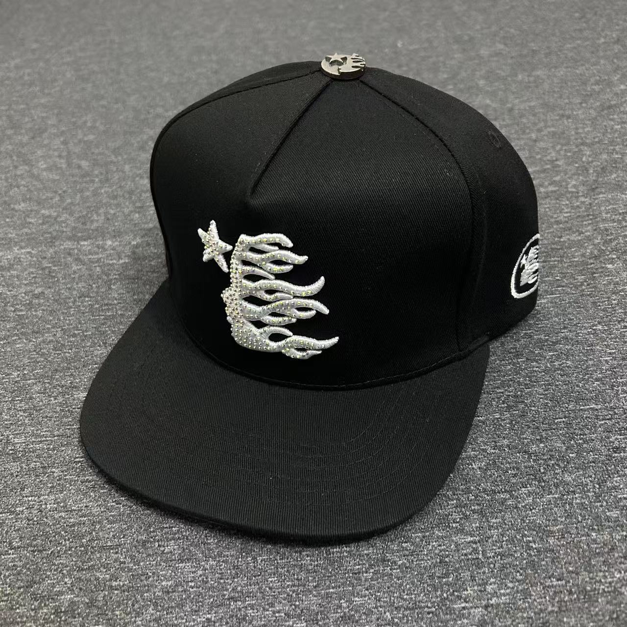 Hellstar Hat Embroidery Hot Diamond Hat Sun Hat