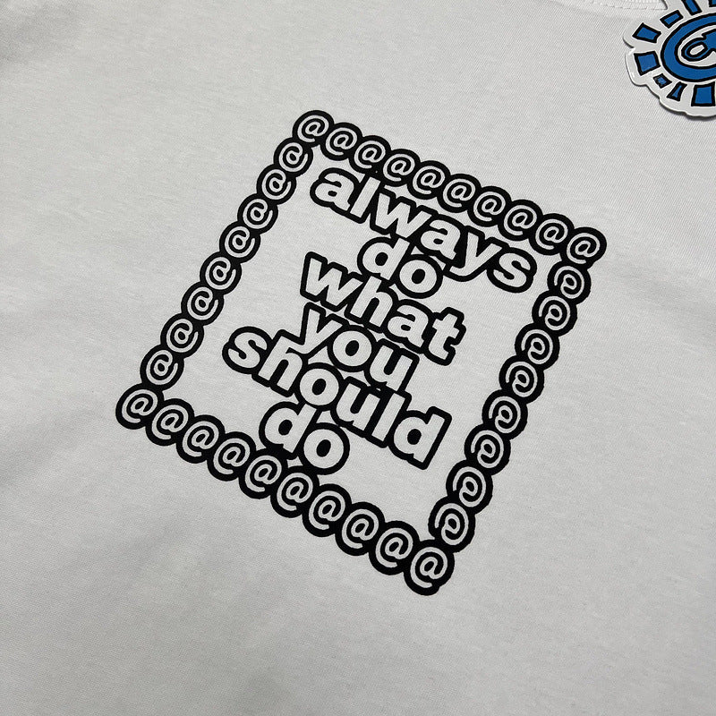 ADWYSD Always Do What You Should Do T Shirts Short Sleeve T Shirts Vintage