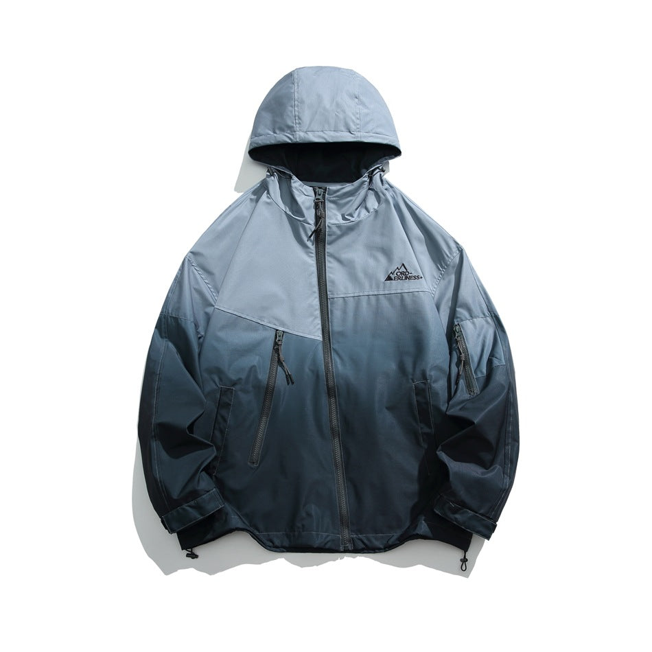 Unisex Jacket Casual Hooded Coat Men's and Women's Same Shell Jacket Jacket