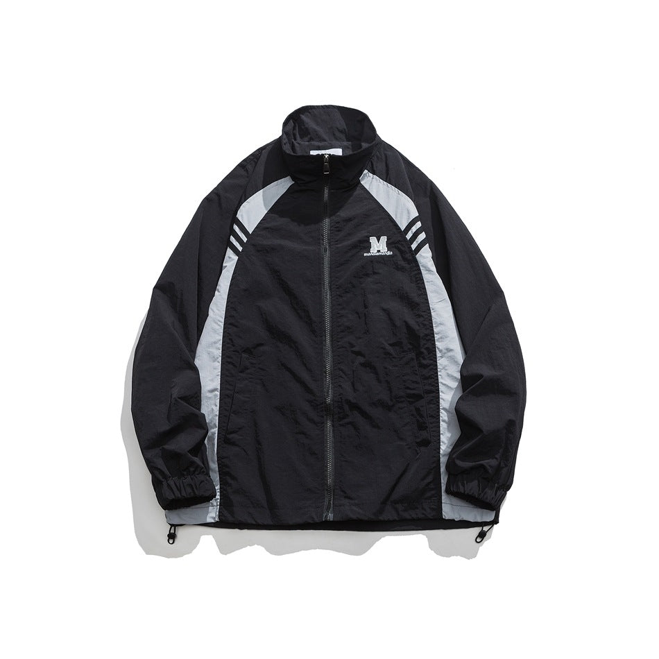 Unisex Jacket Vintage Coat Men's and Women's Tops Loose Lapel Jacket