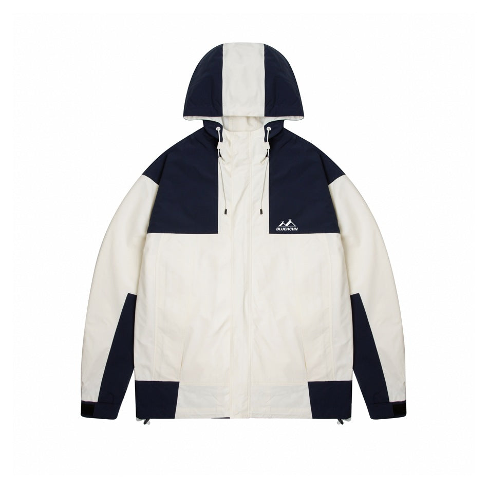 Unisex Jacket Hooded Jacket Coat Loose Jacket