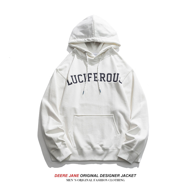 Men Pullover Hoodie Spring Sweater Men's Spring and Autumn Loose Top