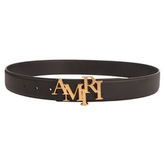 Amiri Belt Cross-border Popular Men's Belt Smooth  Neutral belt casual with jeans shipped with boxBuckle Letter Belt Youth Plaid Belt Trendy Casual Belt