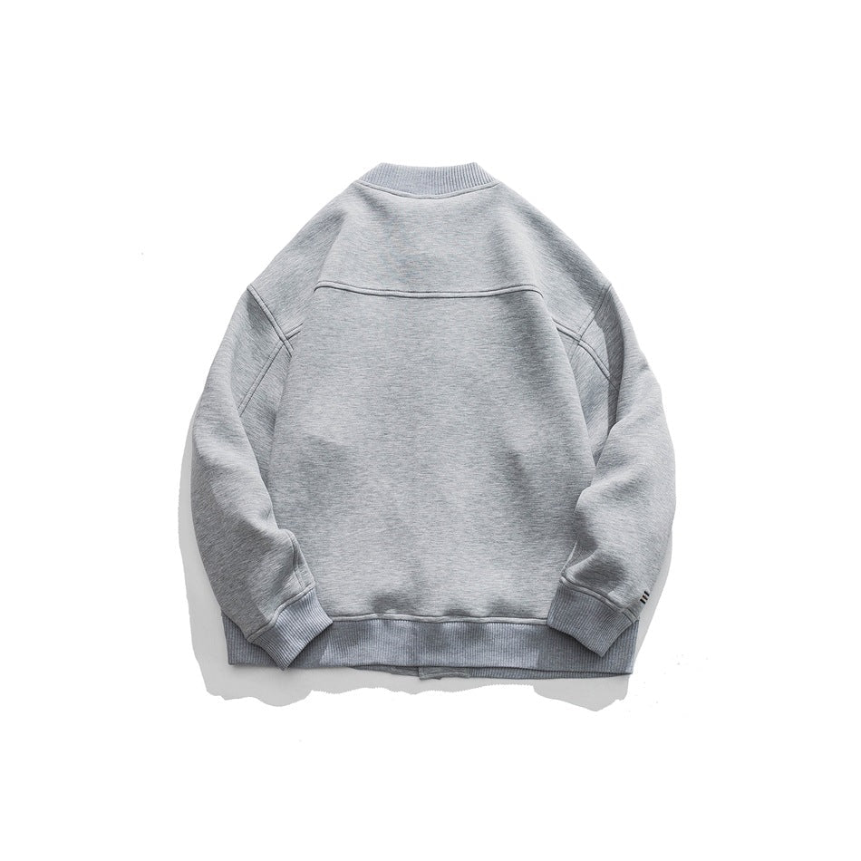 Unisex Jacket Baseball Jacket Loose Casual Jacket