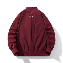 Men Vintage Jackets Vintage Zipper Baseball Padded Jacket Flight Jacket Cotton