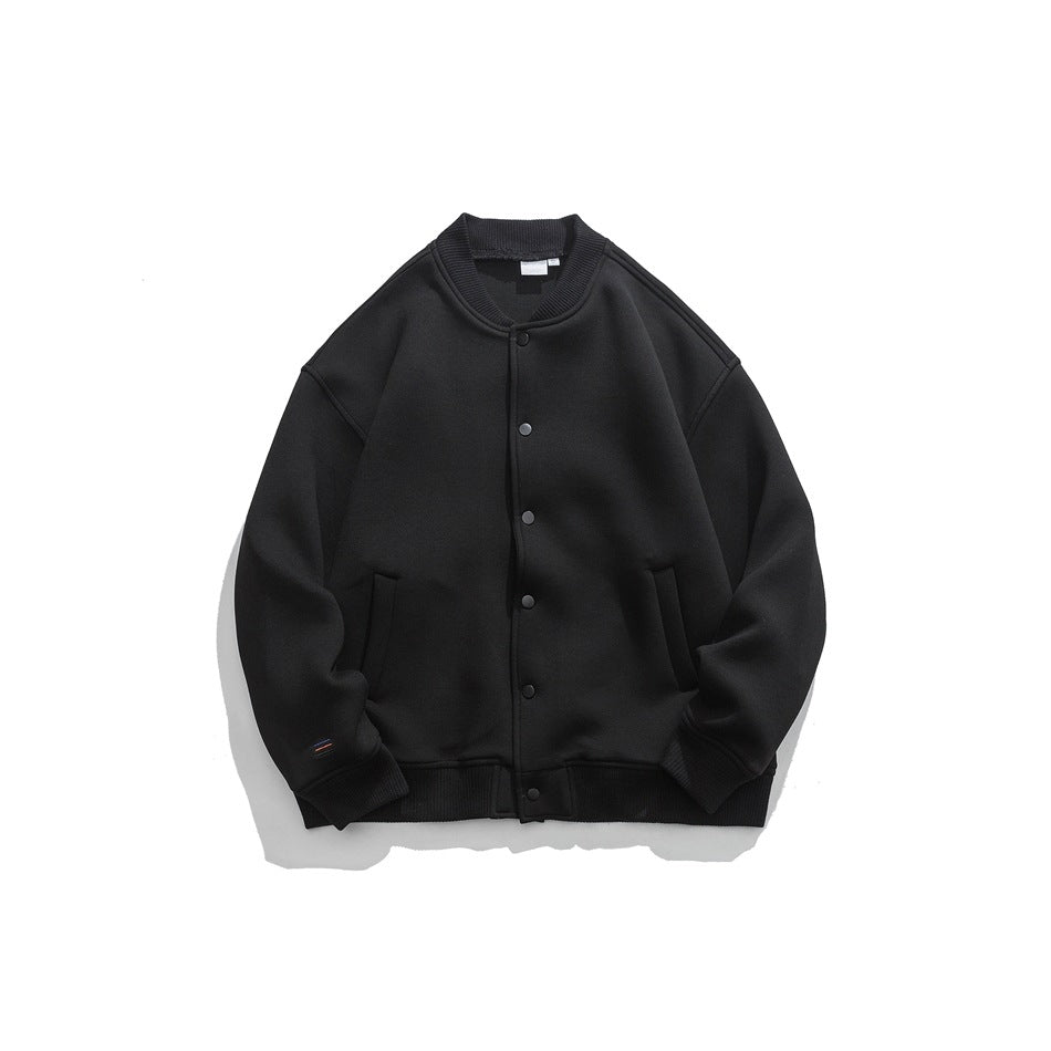 Unisex Jacket Baseball Jacket Loose Casual Jacket