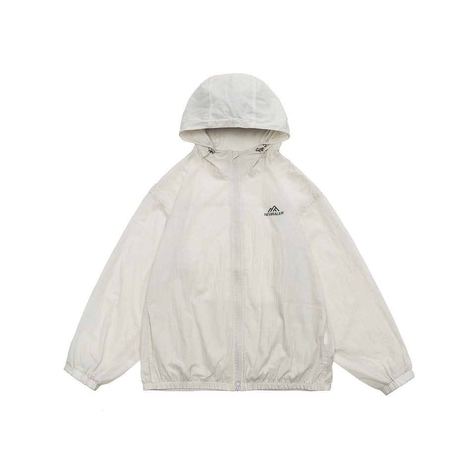 Unisex Jacket Summer Sun Protective Clothes Men's Thin Hood Fishing Jacket