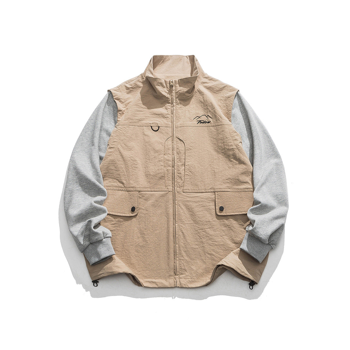 Unisex Jacket Vintage Loose Lapel Outdoor Jacket