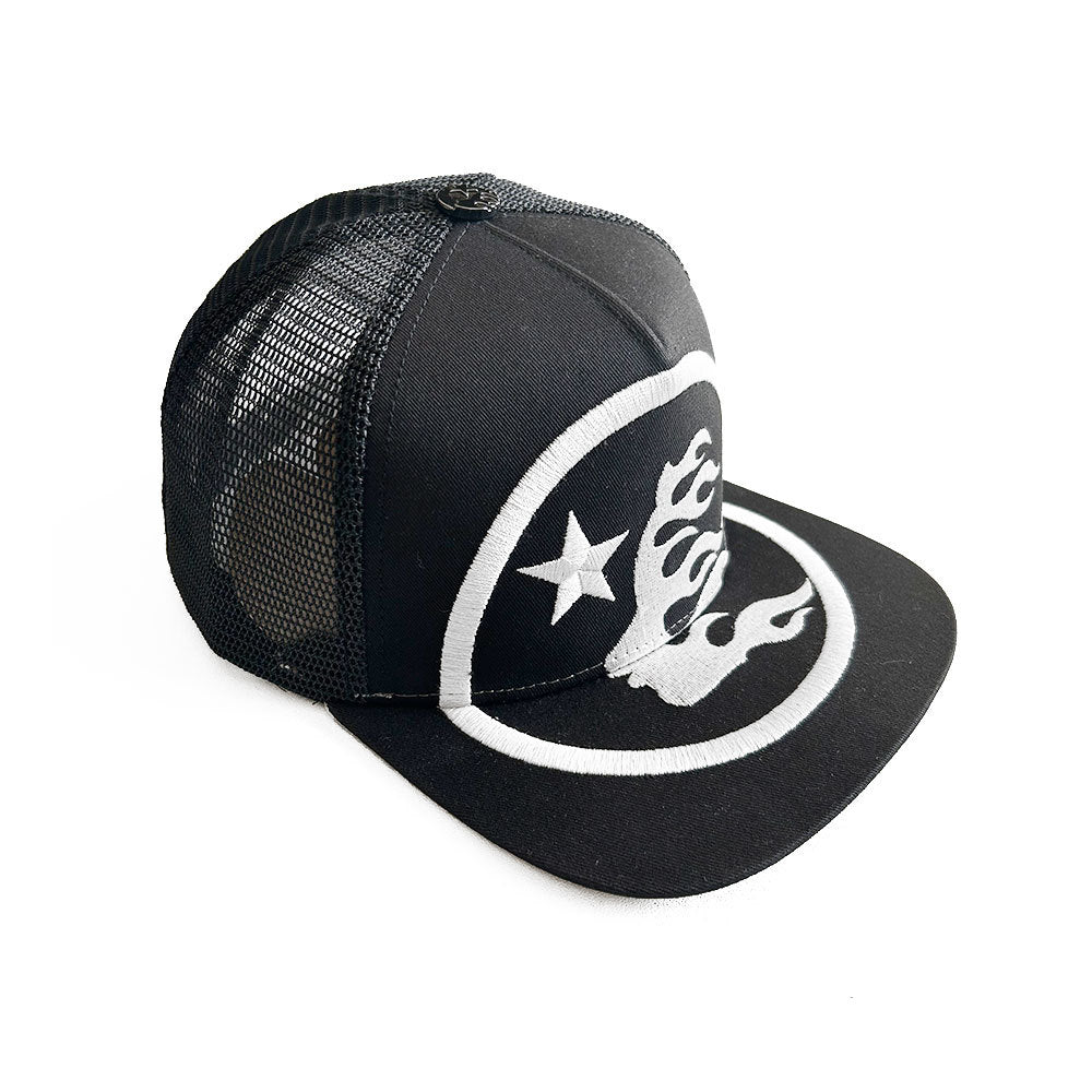 Hellstar Hat Embroidered Baseball Cap Sun Hat Flat Edge Cap